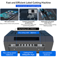 Máquina de Corte y Plegado Automática Yitu HC370 con Alimentación Automática de Papel, Motor Servo, Cortador de Contornos Automático, Plotter de Vinilo