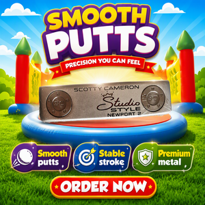 Putter personnalisé <span class=keywords><strong>Scotty</strong></span> Camerostyle Studio Style Newport pour gauchers, pour golfeurs professionnels, avec face usinée avec précision - Product Image 1