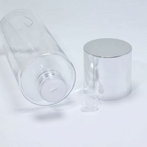 Eco-friendly Empty Skin Care 120ml/ 150ml/180ml Lotion <b>Bottles</b> with Sliver Cap Cosmetic PET Plastic Toner <b>Bottle</b> - Product Image 3