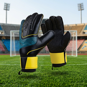Full Finger <b>Gloves</b> Black Blue Yellow Non Slip Outdoor Unisex All Seasons Hook And Loop Closure Top High Quality - Product Image 2