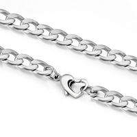 Fermoirs mousquetons en acier inoxydable en forme de cœur, dorés et argentés, connecteurs d'extrémité pour la fabrication de bijoux DIY, composants et apprêts en gros