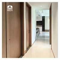 Appartements, maisons, villas de luxe au design européen, porte intérieure insonorisée en WPC