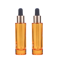 Grosir Botol Kaca Ramping Serum Minyak Esensial Perawatan Kulit 30Ml Kemasan Kosmetik Kosong