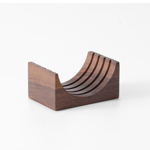 Soporte de Madera de Nogal para Filtro de Café de 51/58 mm - Compatible con Todos los Modelos de Filtros de Café Reutilizables - Product Image 1