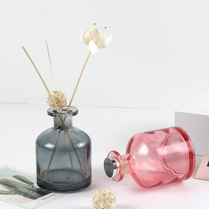<span class=keywords><strong>Bouteille</strong></span> diffuseur de parfum <span class=keywords><strong>en</strong></span> <span class=keywords><strong>verre</strong></span> ronde personnalisée Big Belly 50ml 100ml 150ml 250ml avec bouchon <span class=keywords><strong>en</strong></span> <span class=keywords><strong>verre</strong></span> pour la décoration et l'aromathérapie à domicile - Product Image 4