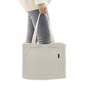 Bolsas de Tela Reciclables Ecológicas con Logotipo Impreso Personalizado, Bolsas de Compras y Viaje Portátiles de Gran Capacidad - Product Image 1