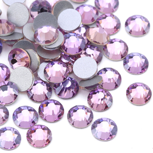 <span class=keywords><strong>Diamante</strong></span> brillante 3D para cara, <span class=keywords><strong>Diamante</strong></span> de imitación de terciopelo morado, a granel - Product Image 2