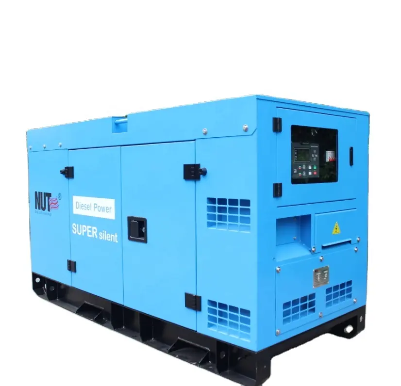 Generador portátil de gasolina, generador diésel de energía alternativa, CE 15KVA 20KVA 25KVA 30KVA 40KVA, refrigerado por agua