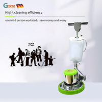 GR039 18in Brosse Handheld Electric Walk-Behind Floor Cleaning Machine New Condition pour le polissage des carreaux de béton et du marbre
