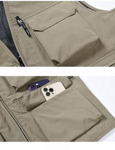 Chaleco de Seguridad Reflectante Impermeable y Transpirable de Poliéster con Logotipo Personalizado OME, Precio Económico al por Mayor, Alta Visibilidad - Product Image 5