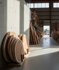 Plateau en bois de suar de qualité supérieure, mettant en valeur les motifs naturels des graines du bois, les bords naturels et une structure robuste pour les intérieurs personnalisés. - Product Image 1