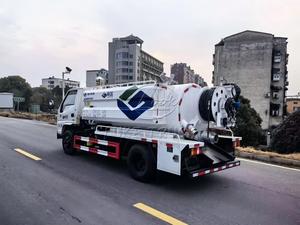รถดูดสิ่งปฏิกูล JMC Jet Vacuum Truck แบบเตี้ยสูง 2.1 เมตร สำหรับเข้าถึงชั้นใต้ดิน ล้างด้วยแรงดันสูงและดูดสิ่งสกปรกด้วยระบบสุญญากาศ สำหรับขจัดสิ่งอุดตันในท่อระบายน้ำและท่อสุขา - Product Image 5