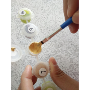 Kit Pittura a Numeri Fai da Te, Dipinto a Olio Ballerina su Tela 40x50CM Senza Cornice per Vendita all'Ingrosso - Product Image 4