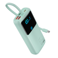 2025 nouveaux produits Logo personnalisé Portable grande capacité Charge rapide 22.5W haute puissance de sortie 65W batterie externe pour ordinateur portable 20000mAh Type C