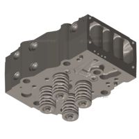 Repuestos para Motor Cummins Dongfeng DCEC, Cabeza de Cilindro 3646323-10