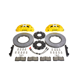 Kit de Caliper de Freno Grande ICOOH de 6 Pistones GT350 con Pastillas de Freno para Porsche <span class=keywords><strong>Tycan</strong></span> 971 911 718 Cayenne Lamborghini - Product Image 4