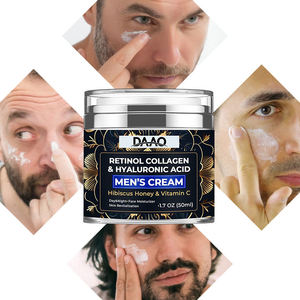 Crema para Hombres con Colágeno y Retinol para el Contorno de Ojos, Cuidado Facial con Hibisco, Miel, Ácido Hialurónico y Vitamina C (Venta al Por Mayor) - Product Image 4