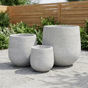 Pots de fleurs et jardinières en ciment écologiques, design élégant, petit format, pour plantes d'intérieur/extérieur, avec trous de drainage – Vente chaude - Product Image 3