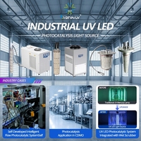 Source de lumière photocatalytique UV LED UVB 300-320nm 1000W refroidie par eau pour réacteur photochimique de laboratoire