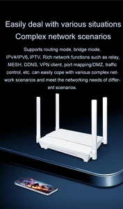 Wr3000h 3000m wifi6 lưới Router băng tần kép mạng không dây lưới Router wifi6 băng thông rộng Gigabit công nghệ - Product Image 6