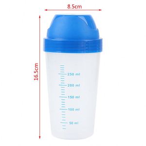 Botella Mezcladora de Proteínas Mini de Plástico Multicolor de 250 ml, Libre de BPA, para Deportes y Fitness - Product Image 2