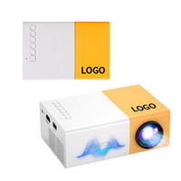 Proyector de bolsillo pequeño de China, proyector de habitación Android de tamaño Mini portátil recargable con logotipo personalizado para el hogar
