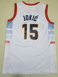 DEN 15 <span class=keywords><strong>Nikola</strong></span> Jokic Maillot de basket-ball de haute qualité pour hommes, broderie de qualité supérieure, édition Teamcheap City - Product Image 4