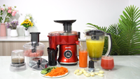Licuadora multifunción 7 en 1, picadora, licuadora, exprimidor, procesador de alimentos, exprimidor, electrodomésticos de cocina