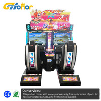 Machine d'arcade HD Twins Outrun pour parc d'attractions, simulateur de jeu de conduite automobile, machine à monnayeur