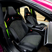 Sièges Baquets en Fibre de Carbone pour Audi A3, A4, A5, A6, A7, A8, Q3, Q5, Q7 – Compatibles avec Sièges d'Origine Audi, Sièges Sport B10, Sport RS Carbone Sec