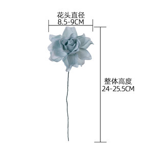 Têtes de fleurs artificielles de gardénia CallaFloral, branche unique en plastique, pour décoration de mariage et de maison, bouquet d'intérieur - Product Image 4