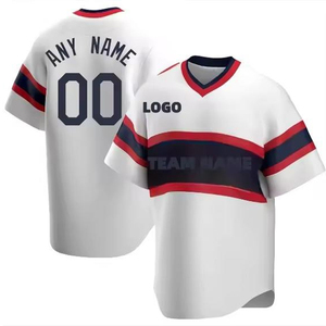 Chemises à Boutons pour Hommes, Style Baseball, Manches Courtes, Hipster, Hip Hop, Jersey de Baseball - Product Image 2