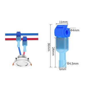 Connecteur de câblage à verrouillage rapide, raccordement en T, borne de câblage auto-dénudante, connecteur à verrouillage rapide <span class=keywords><strong>Scotch</strong></span> - Product Image 2