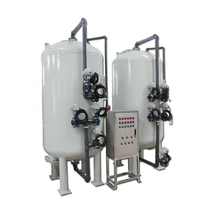 Deep Bed Multimedia Sand/Activated Carbon Filter for Water Treatment Plant