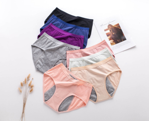 Nouveaux produits en gros : Culottes menstruelles anti-fuites, sous-vêtements hygiéniques en pur coton, culottes de règles pour femmes - Product Image 1