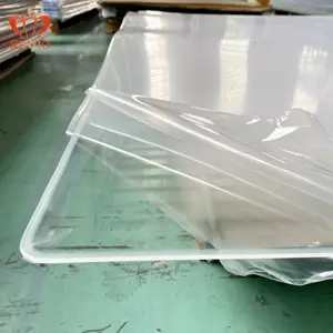 Акриловое прозрачное напольное покрытие KINHO 4 'x 8', пластиковый лист 20 мм 30 мм 15 мм, прозрачный акриловый полимер, облачный лист