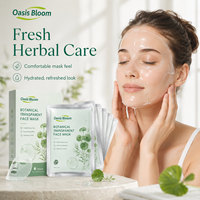 Masque facial en bio-collagène à marque privée, masque en feuille pour le visage au rétinol, glutathion et vitamine C, blanchissant, hydratant, format voyage