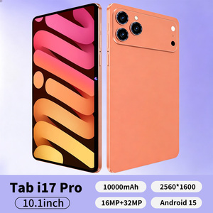 Tablette Android Premium Tab i17pro Travel avec écran 10,1 pouces, 16 Go + 1 To, identification par reconnaissance faciale et empreinte digitale, <span class=keywords><strong>IMEI</strong></span> vérifié – Nouveauté très demandée - Product Image 4