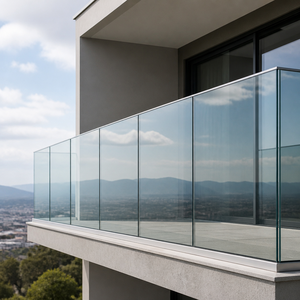 Vidrio Templado Laminado Transparente de 6mm 8mm 10mm 12mm, Paneles de Vidrio de Seguridad Reforzado para Ventanas, Puertas y Fachadas de Edificios Modernos - Product Image 5