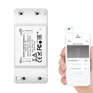 New Tuya 16A 10A Wifi switch smart breaker module supports smart life APP remote control switch voice relay timer Google Home