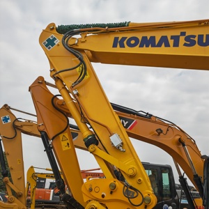Excavadora de cadenas Komatsu PC200-8 usada con pocas horas de trabajo, excavadora hidráulica mediana de 20 toneladas, duradera, de bajo consumo de combustible, excavadora japonesa. - Product Image 3