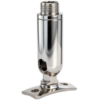 Rotule de lampe orientable avec base/bride, inclinaison à 90 degrés pour projecteur / éclairage sur rail, chromé/nickel/polissé, fabricant certifié ISO9001