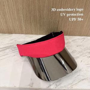 Casquette de soleil de yoga de haute qualité Protection UV Visières de <span class=keywords><strong>sport</strong></span> pour le <span class=keywords><strong>golf</strong></span> et le tennis avec logo accepté avec logo personnalisé - Product Image 1