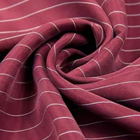 Tissu Cupro uni, respirant, doux, à surface délicate, en cuivre lourd, confortable et élégant, effet délavé, pour robes de femme et textiles de maison