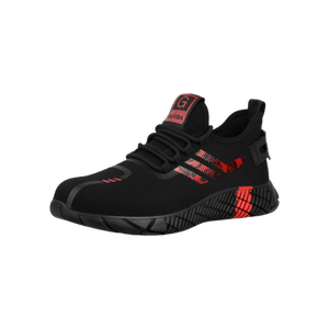 Chaussures de travail légères bottes de sécurité absorbant les chocs chaussures à bout en acier d'entrepôt de plancher d'usine - Product Image 5