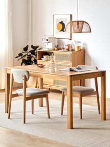 Silla de <span class=keywords><strong>Comedor</strong></span> de Madera de Roble Macizo Estilo Nórdico H6121, Muebles para <span class=keywords><strong>Comedor</strong></span> con Tapicería, Silla de <span class=keywords><strong>Comedor</strong></span> de Madera para Restaurante - Product Image 4