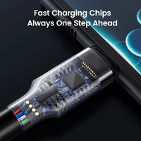 Chargeur rapide 120W PD charge rapide câble USB C vers USB Type C de haute qualité pour iPhone 15 Plus Pro Max Samsung S24