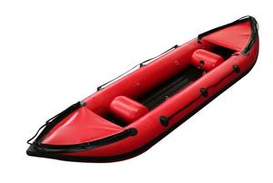 Hot Sale PVC Inflatable Kayak for Fishing 2 Person with <strong>Paddle</strong>, Portable <strong>Pontoon</strong> Boat for Outdoor Recreation, Anti Puncture - Product Image 2