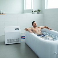 Refroidisseur d'eau mini haute qualité 1/3 CV pour bain de glace, système de circulation externe pour pompe de machine, intérieur/extérieur