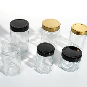 Mới tùy chỉnh nhãn hiệu riêng 500ml 750ml 280ml 180ml cao kín nhà bếp thực phẩm lưu trữ container lọ thủy tinh với nắp nhựa - Product Image 1